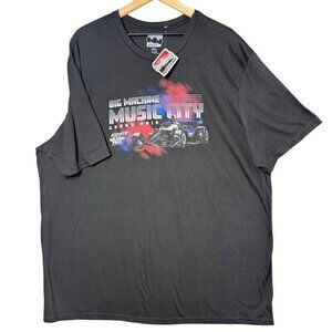 IndyCar Big Machine Music City Grand Prix 2023 T-Shirt Black Graphic Mens 3XL